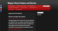 Desktop Screenshot of magnacharta1.org